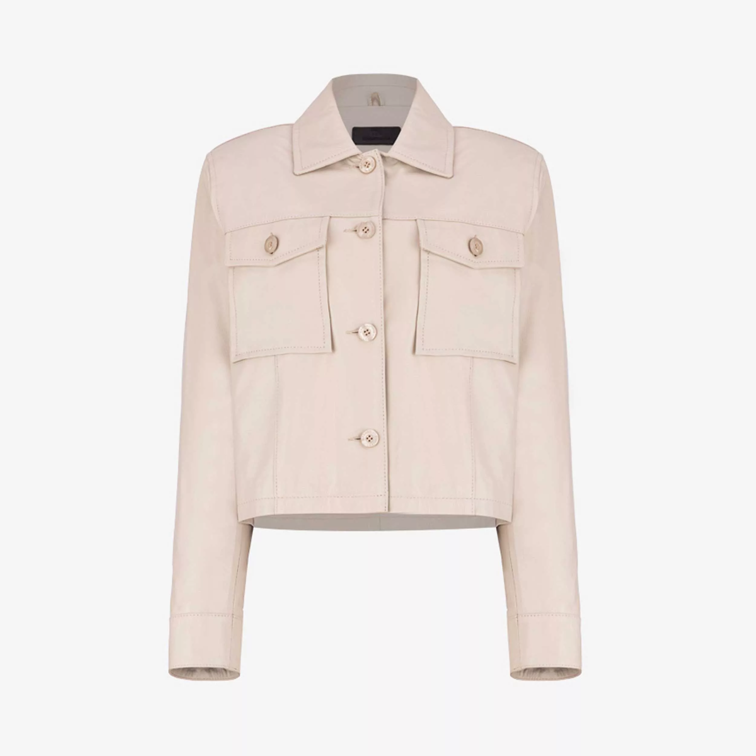 کت چرم زنانه چرم مشهد مدل K0135-092-38