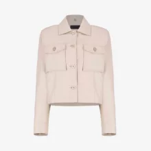 کت چرم زنانه چرم مشهد مدل K0135-092-38