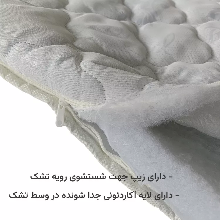 تشک مهمان اِسپی توره مدل رویال کد ET- 04 یکنفره سایز 90x190 سانتیمتر