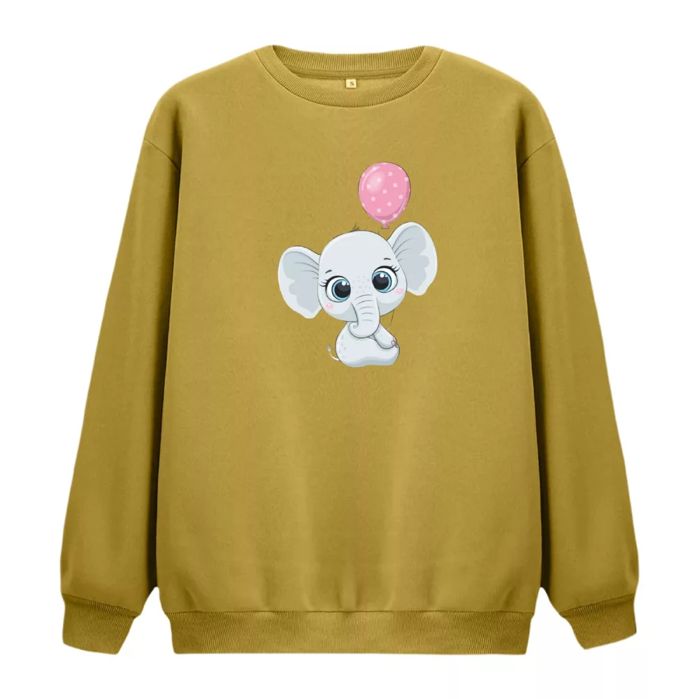 سویشرت زنانه مدل فیل کد ۶