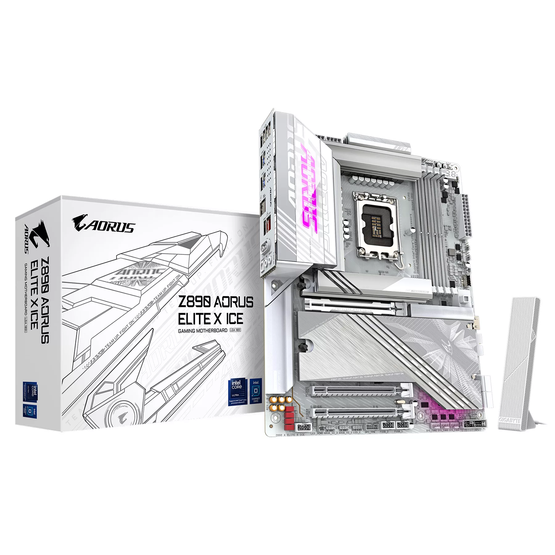 مادربرد گیگابایت مدل Z890 AORUS ELITE X ICE