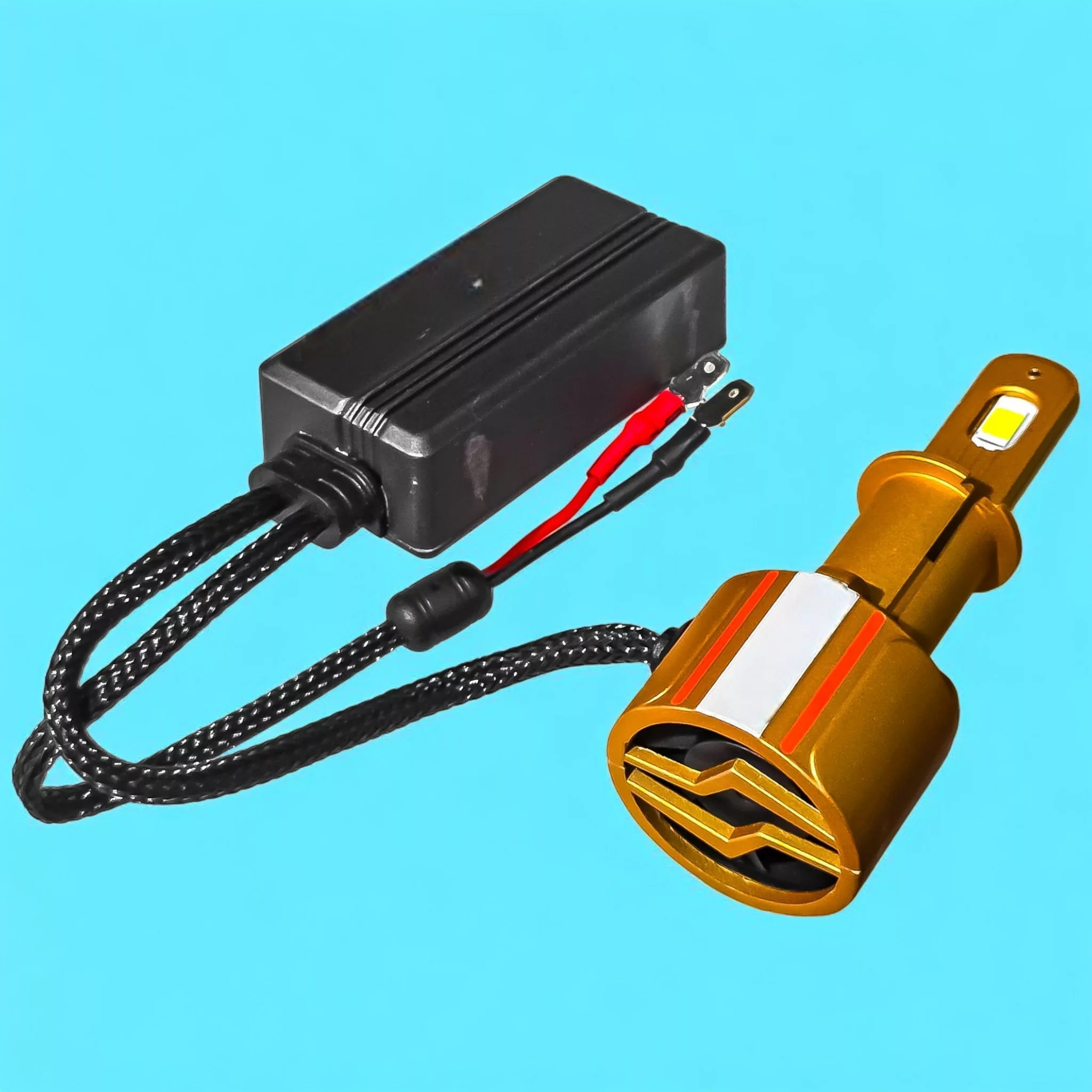 لامپ مه شکن چراغ جلو تک حالته بست یدک مدل یخی کد X19 با پایه H3 مناسب برای پراید 111 و 132 بسته ۲ عددی