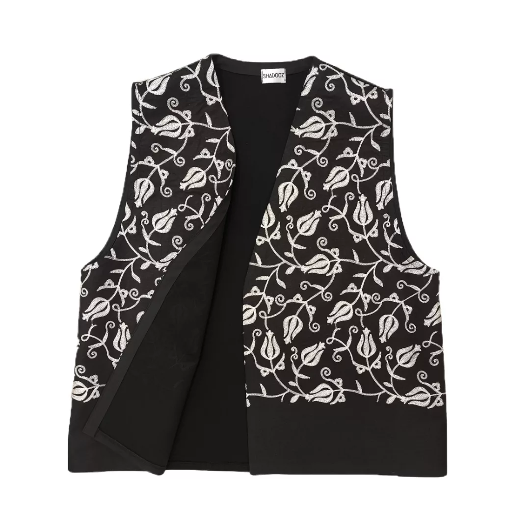 جلیقه رسمی زنانه شادوز مدل لاله