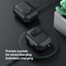 کاور دوکس دوکیس مدل PECP مناسب برای کیس اپل AirPods 4 / AirPods 4 ANC