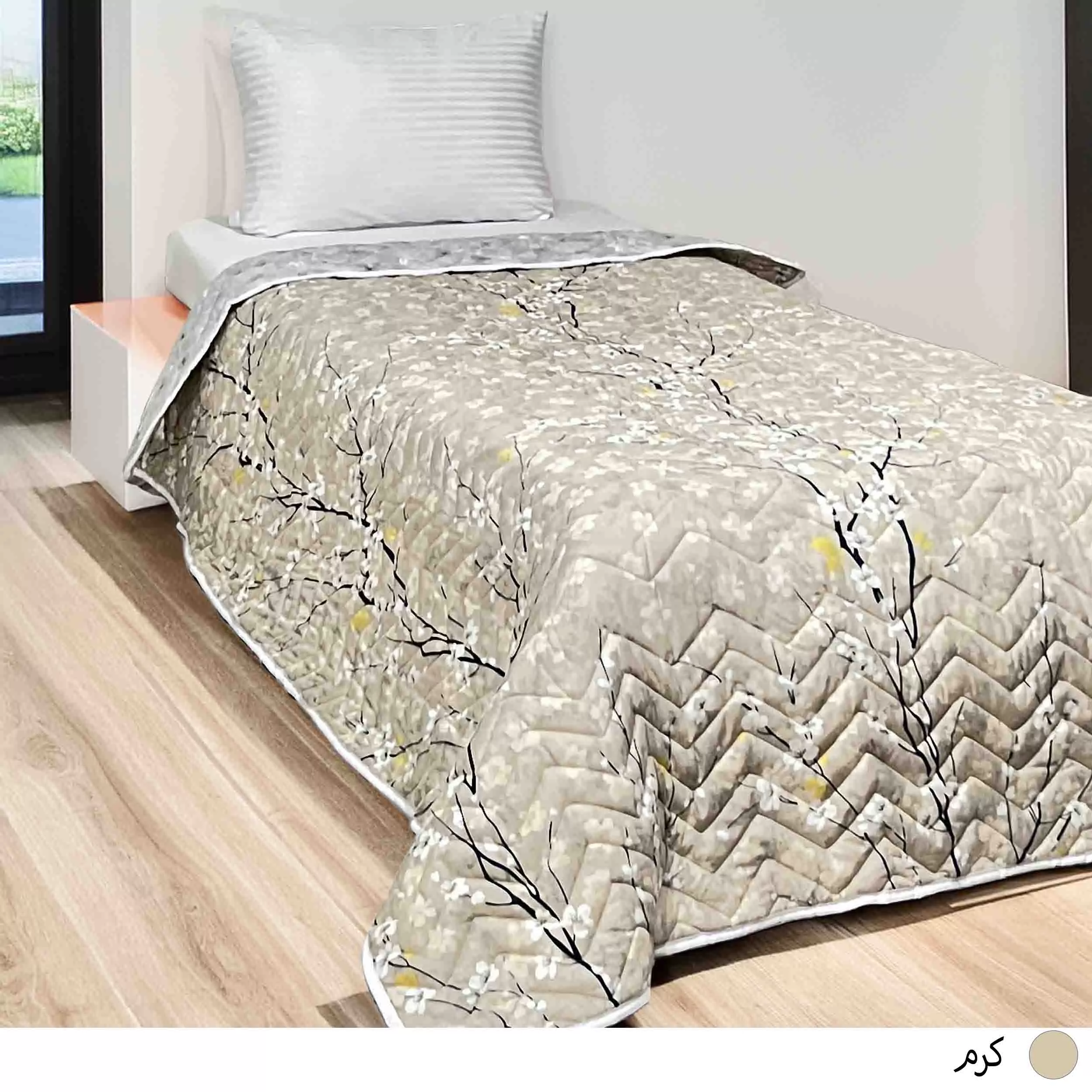 روتختی یک نفره مانیکاهوم مدل چیچک پلاس سایز 220x150 سانتیمتر