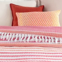 روتختی دو نفره مادام کوکو مدل Sheryl Pembe-Turuncu