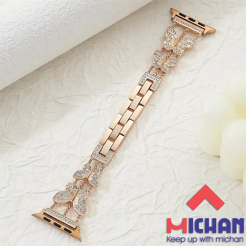 بند میچان مدل Butterfly مناسب برای ساعت هوشمند اسمارت واچ T800 Ultra / T900 Ultra / T1000 Ultra