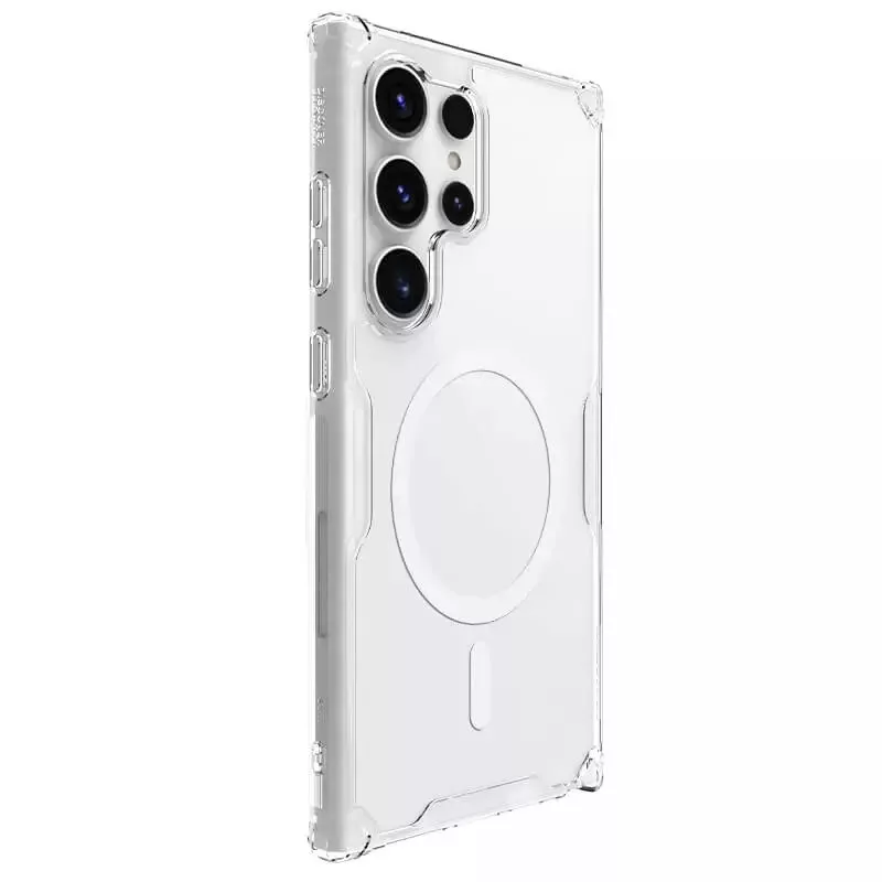 کاور نیلکین مدل Nature TPU Pro Magnetic مناسب برای گوشی موبایل سامسونگ Galaxy S24 Ultra