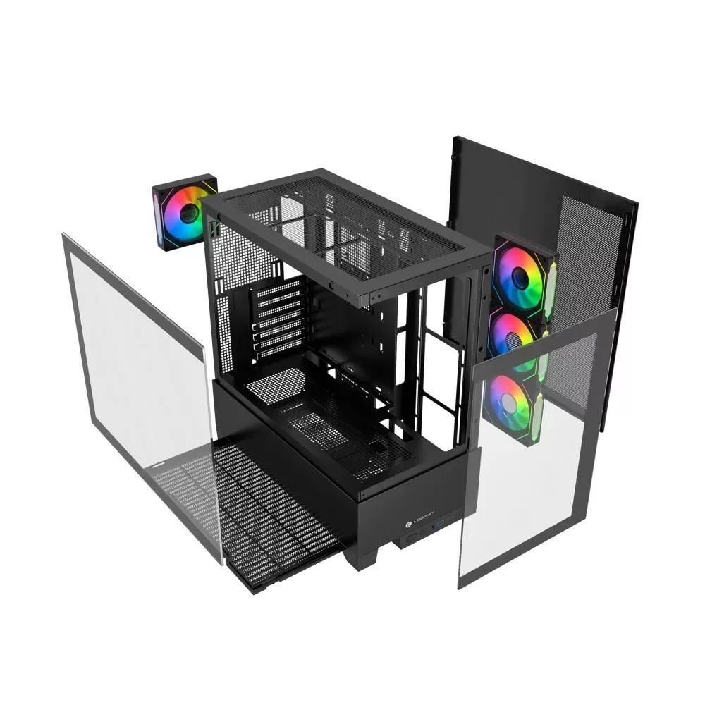کیس کامپیوتر لاجی کی مدل C664B