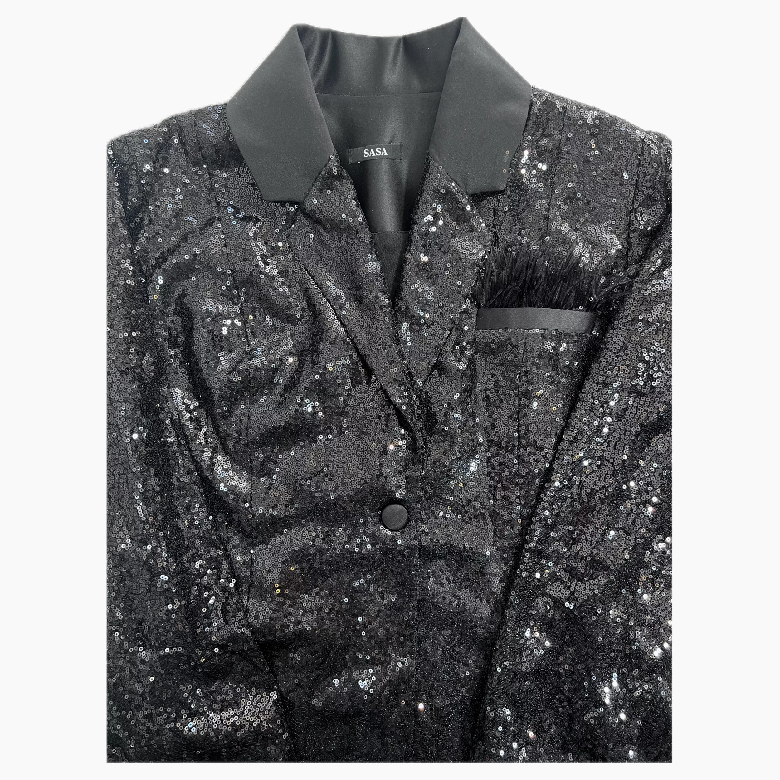 ست کت و شلوار زنانه مدل اسپارکل ۸۸۸