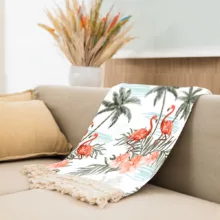 شال مبل مدل فلامینگو ها کد H2SH1005 سایز 100x180 سانتی متر