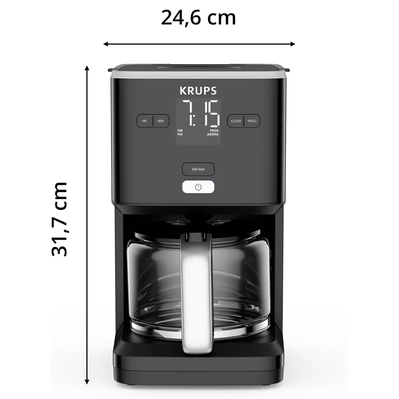 قهوه ساز کروپس مدل Smart'n Light ظرفیت 1250 میلی لیتر