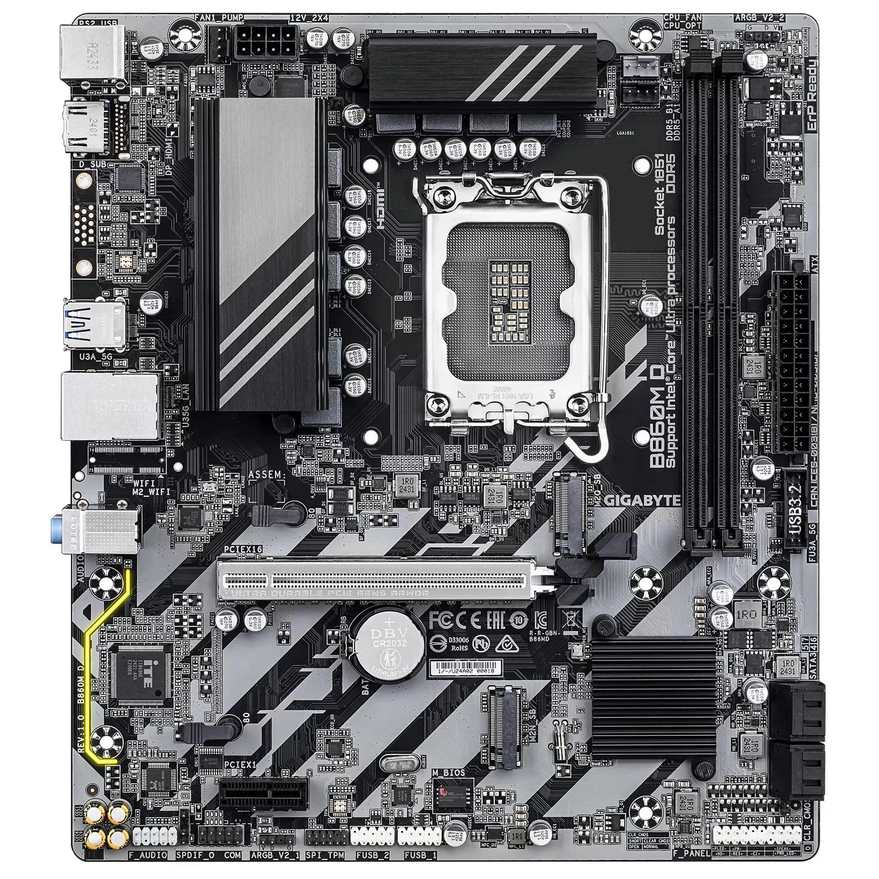 مادربرد گیگابایت مدل B860M D