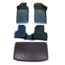 کفپوش پنج بعدی خودرو مدل بابول مناسب برای پژو207 به همراه کفپوش صندوق