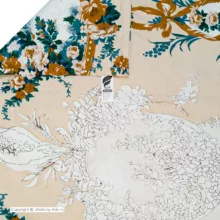 کاور تشک مهمان آدنو مدل Chic کد CH154 یک نفره سایز 90x190 سانتی متر