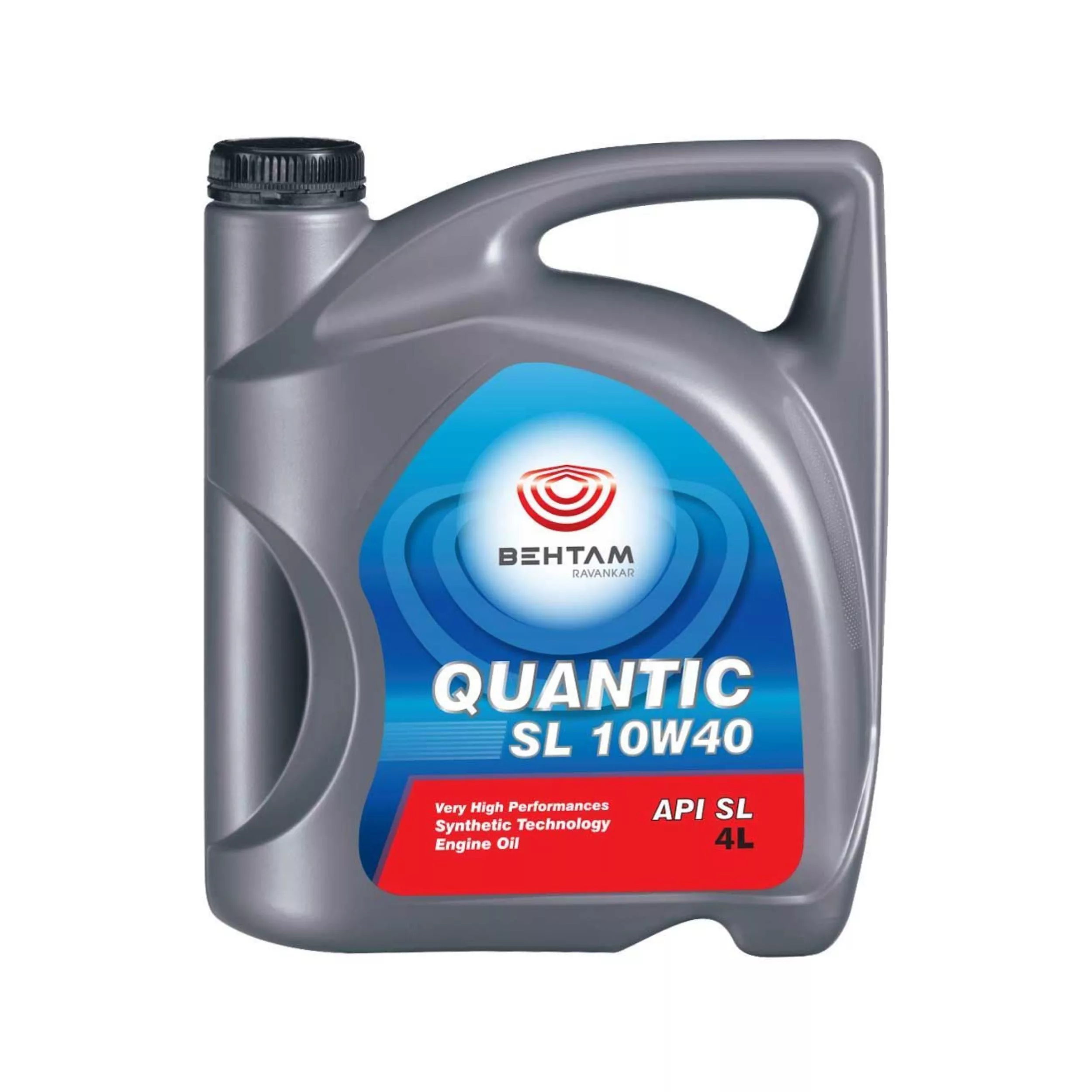 روغن موتور خودرو بهتام روانکاو مدل Quantic Sl-10W40 حجم 4 لیتر