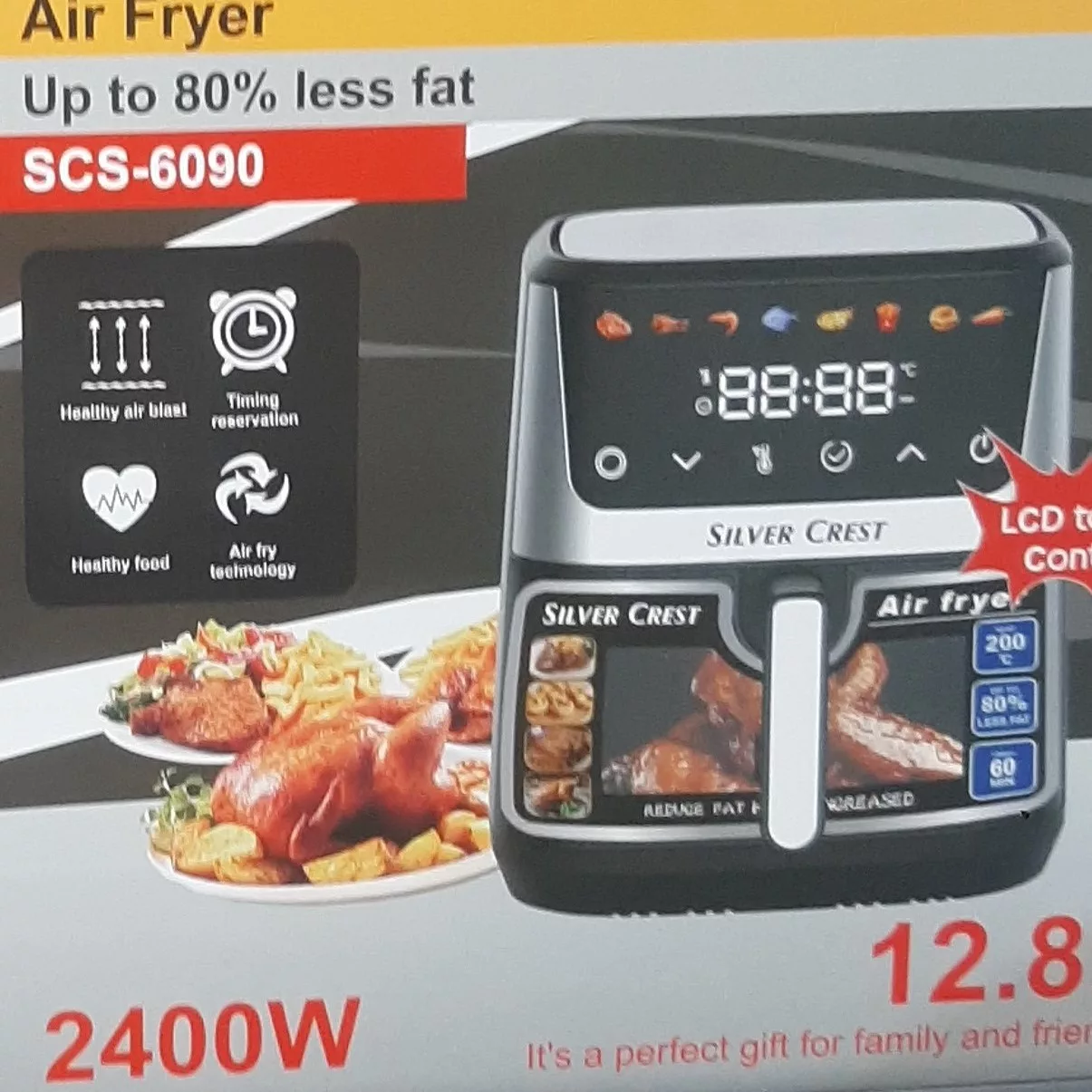 سرخ کن بدون روغن سیلورکرست مدل SCS-6090