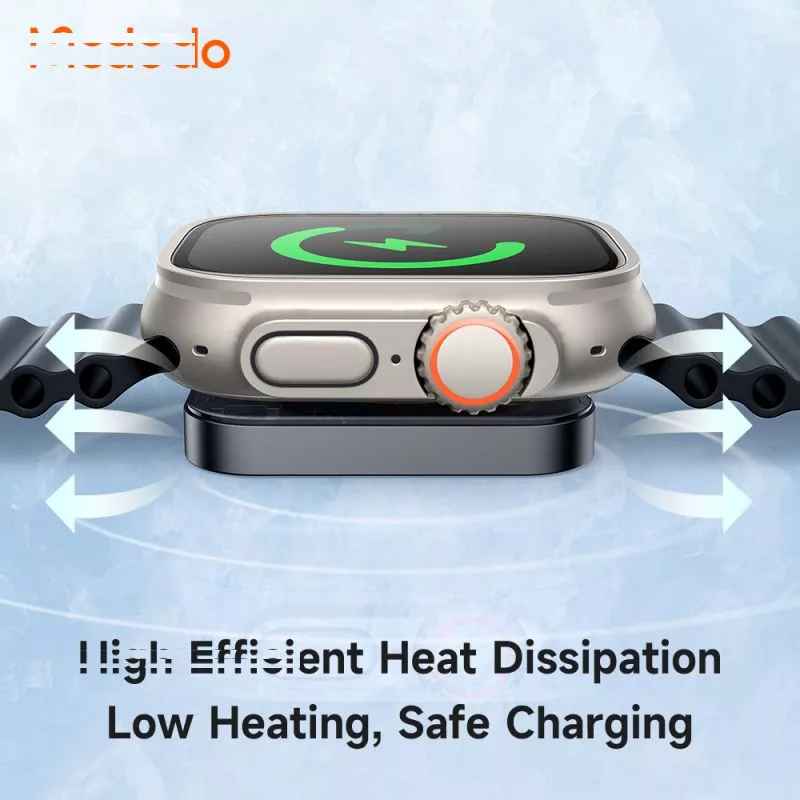 شارژر بی سیم مک دودو مدل CH-2061 مناسب برای اپل واچ سری 1 تا 8