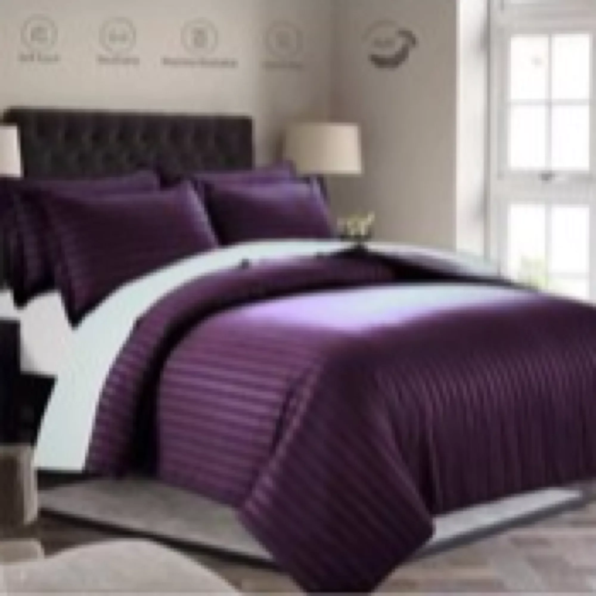 روکش لحاف ساتن-پنبه مدل هتلی کد ۲۵۰ دو نفره سایز 250x230 سانتیمتر