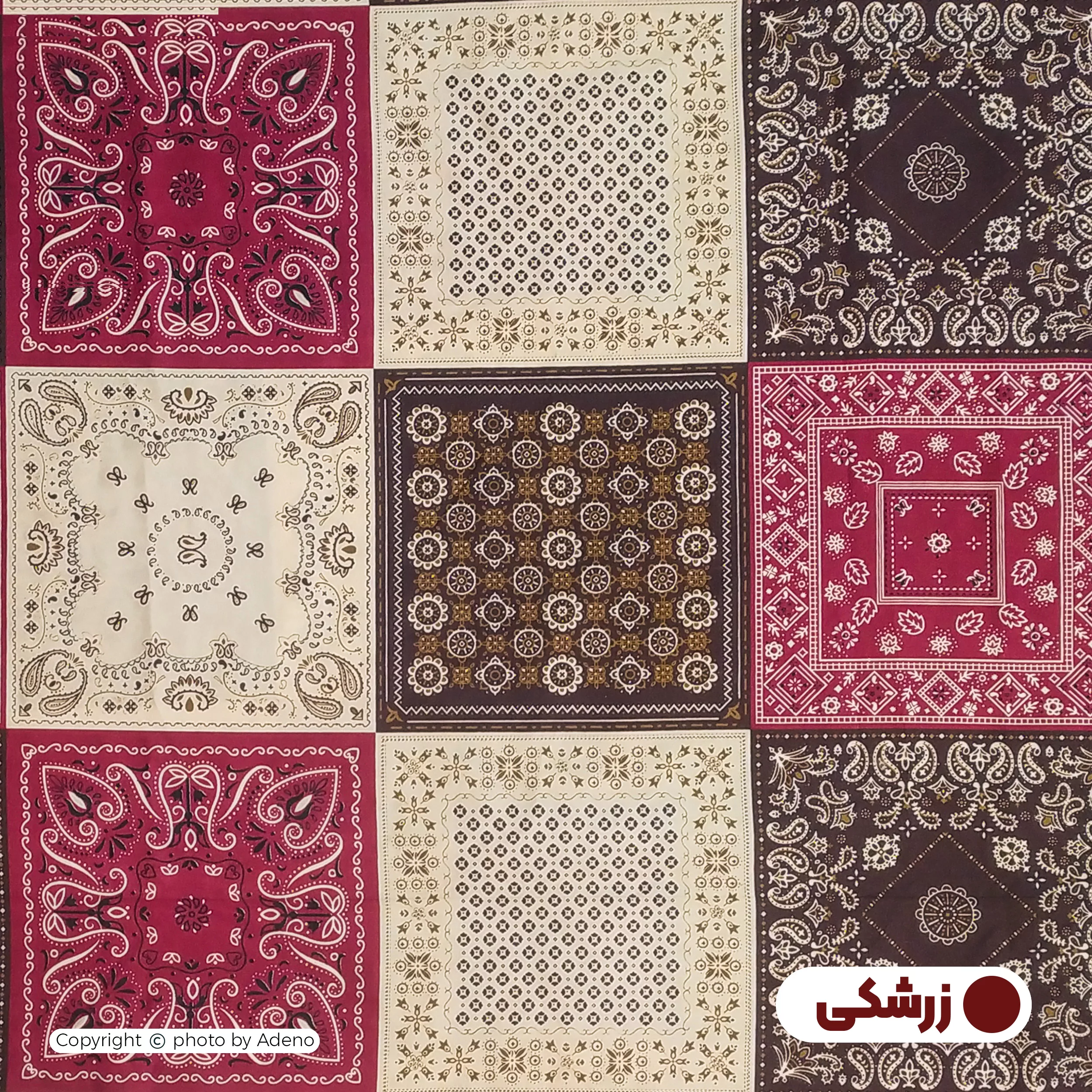 ملحفه تشک مهمان آدنو مدل روژان کد CH107 سایز 90x190 سانتی متر