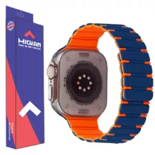 بند میچان مدل مگنتی مناسب برای اپل واچ سری 1/2/3/4/5/6/7/8/9/10/SE/ULTRA سایز 44/45/46/49 میلی متری