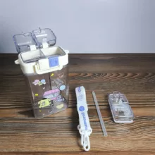 قمقمه کودک مدل دو مخزنه طرح پام پام پورین گنجایش 0.52 لیتر