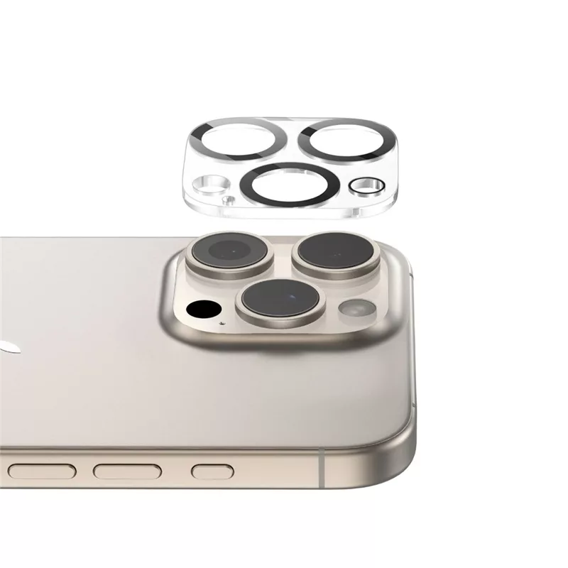 محافظ لنز دوربین گرین لاین مدل GNTRPCL16PMTP مناسب برای گوشی موبایل اپل IPhone 16 Pro / 16 Pro Max