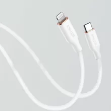 کابل تبدیل USB-C به لایتنینگ انکر مدل Powerline III Flow A8663 طول 1.8 متر