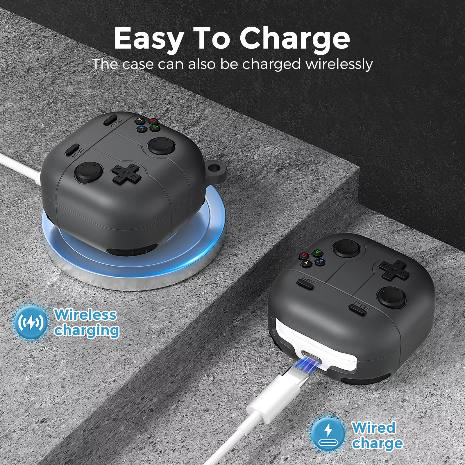 کاور هندزفری آهااستایل مدل LC13 مناسب برای کیس هدفون سامسونگ Galaxy Buds Live / Buds Pro / Buds 2 / Buds2 Pro / Buds Fe