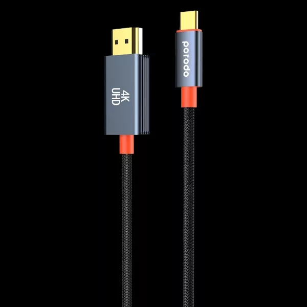 کابل تبدیل USB-C به HDMI پرودو مدل CBL0016 طول 2 متر