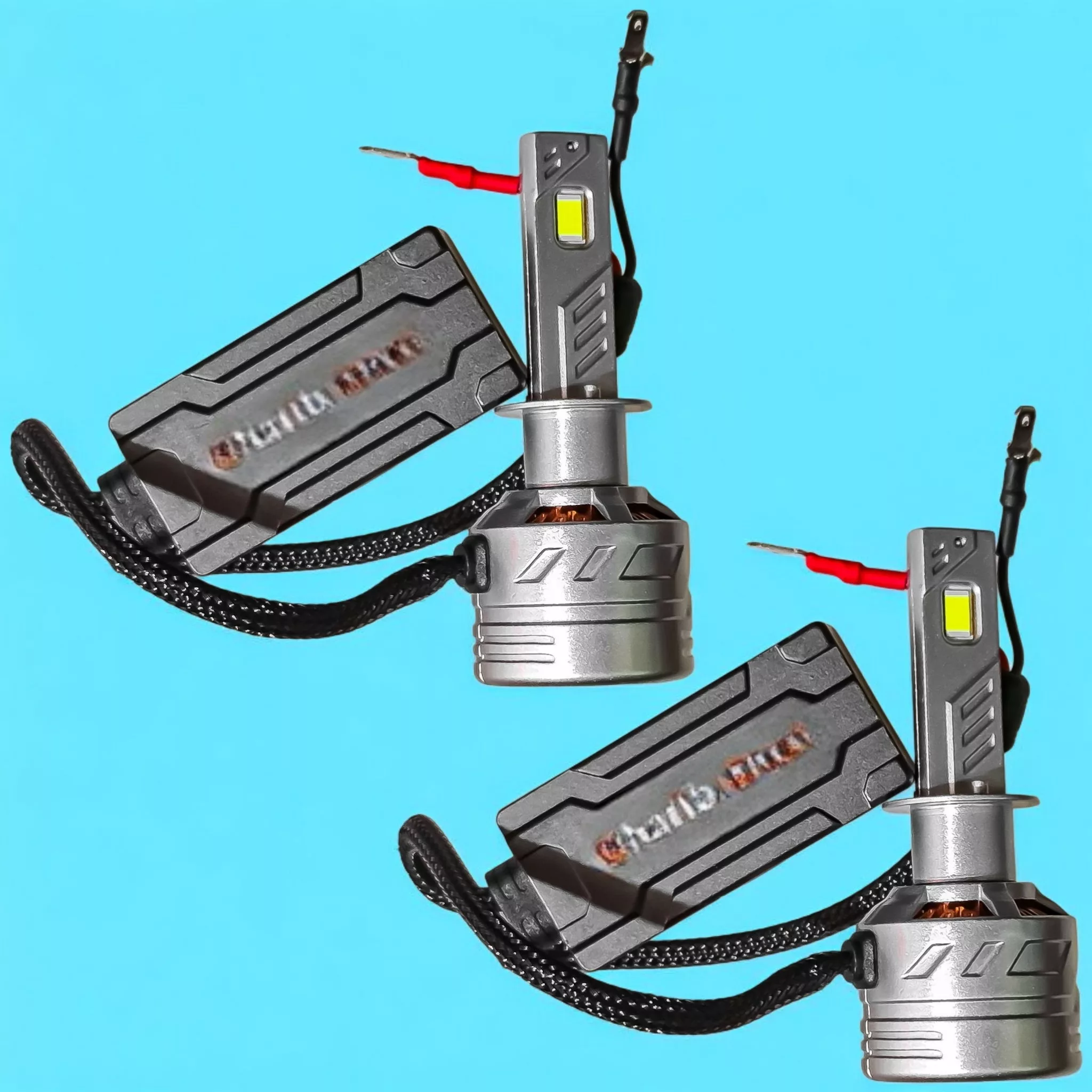 لامپ نور بالا چراغ جلو تک حالته بست یدک مدل یخی کد CB1300 پایه H1 مناسب برای پراید 111 و 132 بسته 2 عددی