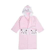 حوله پالتویی کودک هنرمند مدل cat سایز ۹۰×۸۰ سانتی متر