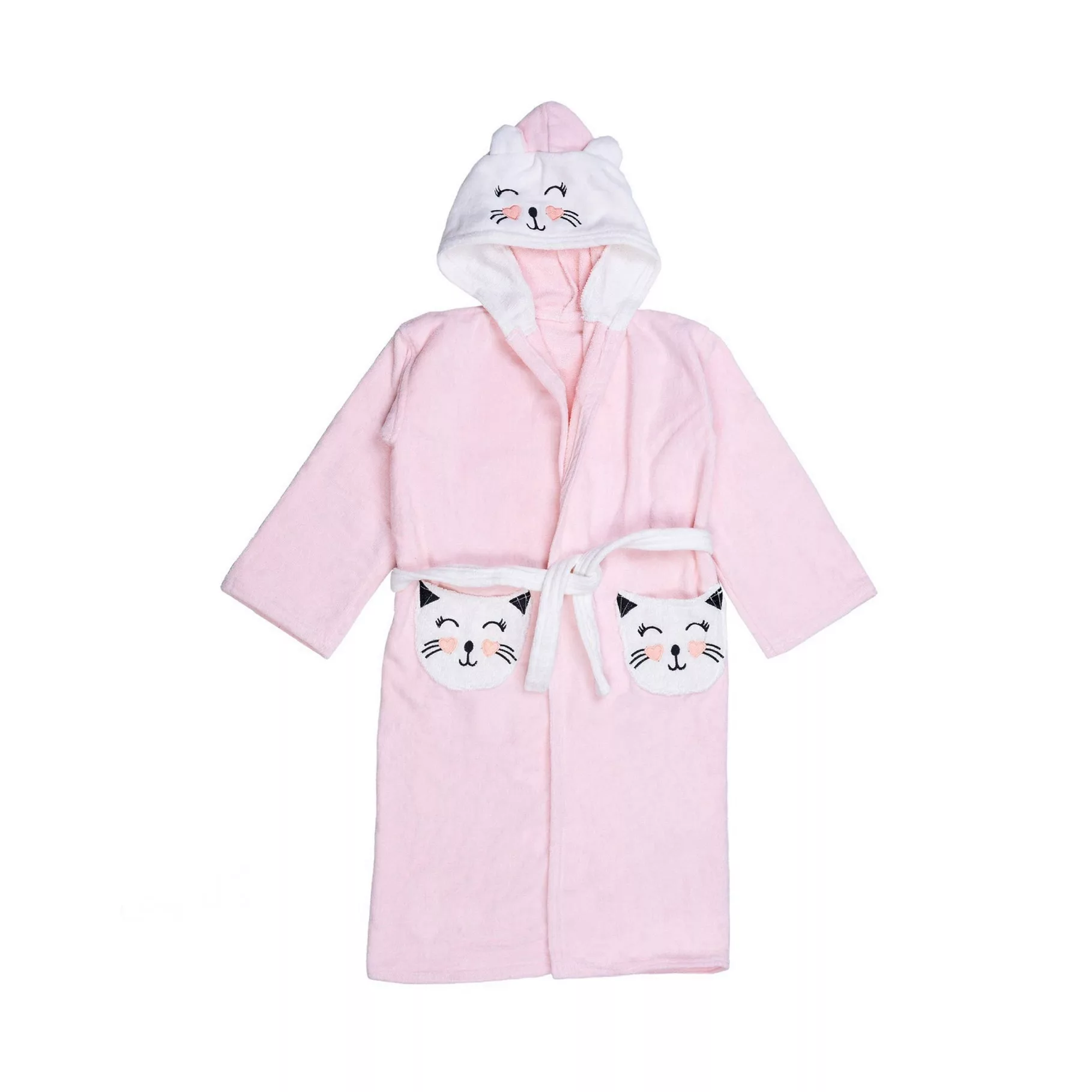 حوله پالتویی کودک هنرمند مدل cat سایز ۹۰×۸۰ سانتی متر