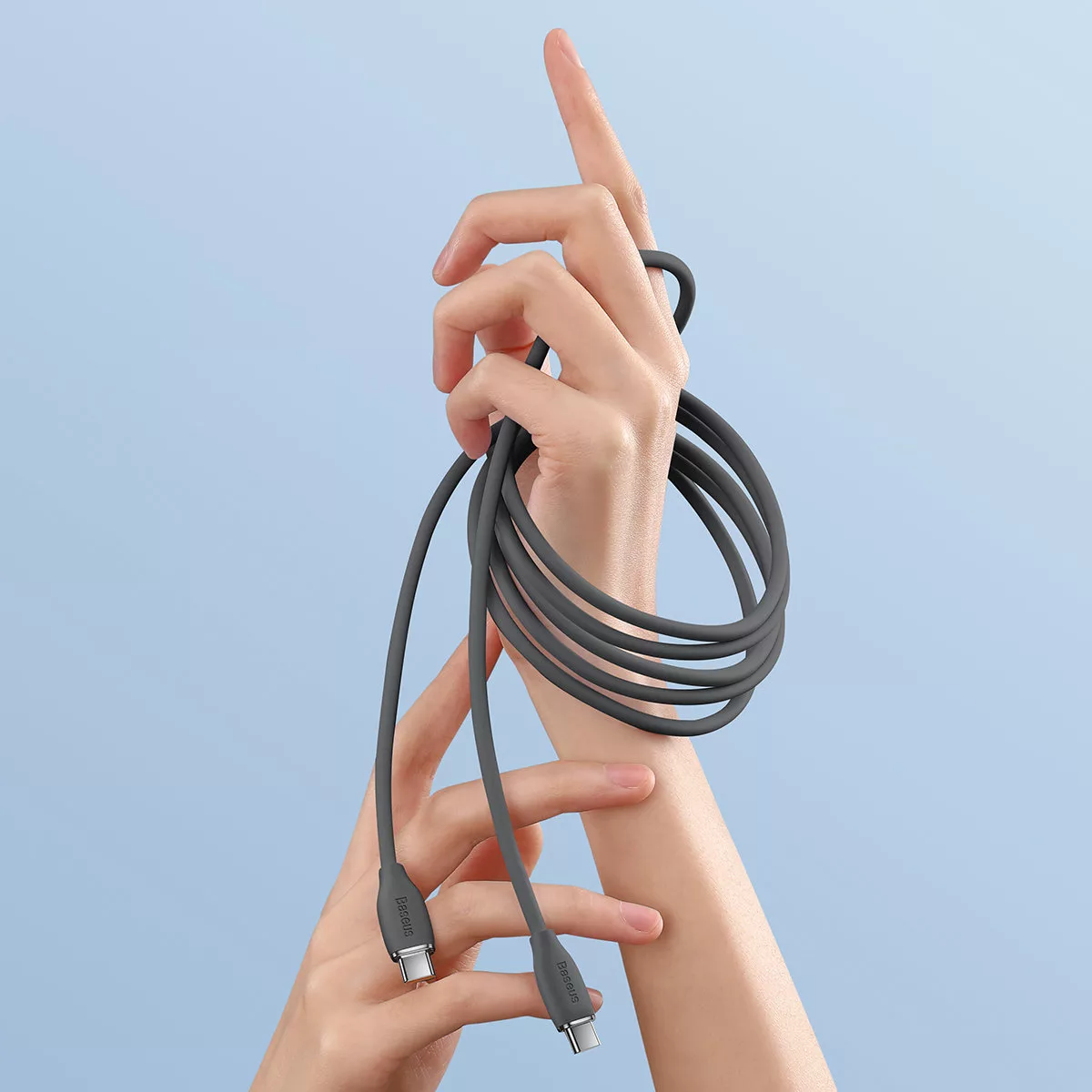 کابل USB-C باسئوس مدل CAGD030101 طول 2 متر
