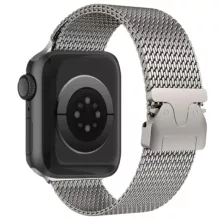 بند گوف مدل Parachute Milanese مناسب برای اپل واچ سری 10 سایز 46 میلی متری