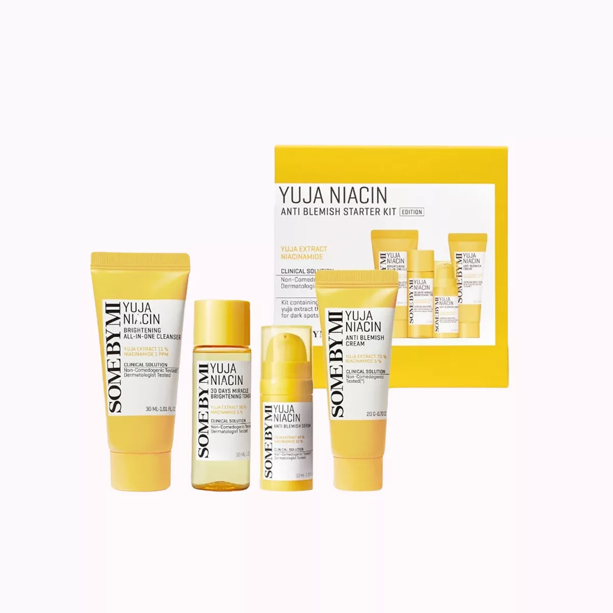 مجموعه مراقبت از پوست سام بای می مدل Yuja niacin مجموعه 4 عددی