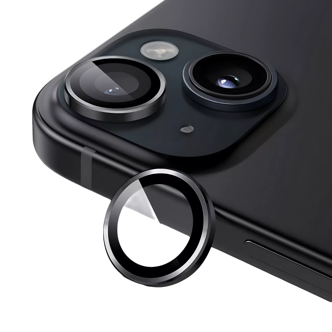 محافظ لنز دوربین شیشه‌ای مک کوی مدل AF مناسب برای گوشی موبایل اپل iPhone 13
