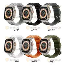 بند آلتیمیت شیلد مدل Stylish AP مناسب برای اپل واچ سری 1/2/3/4/5/6/7/8/SE/Ultra سایز 42/44/45/49 میلی‌ متری