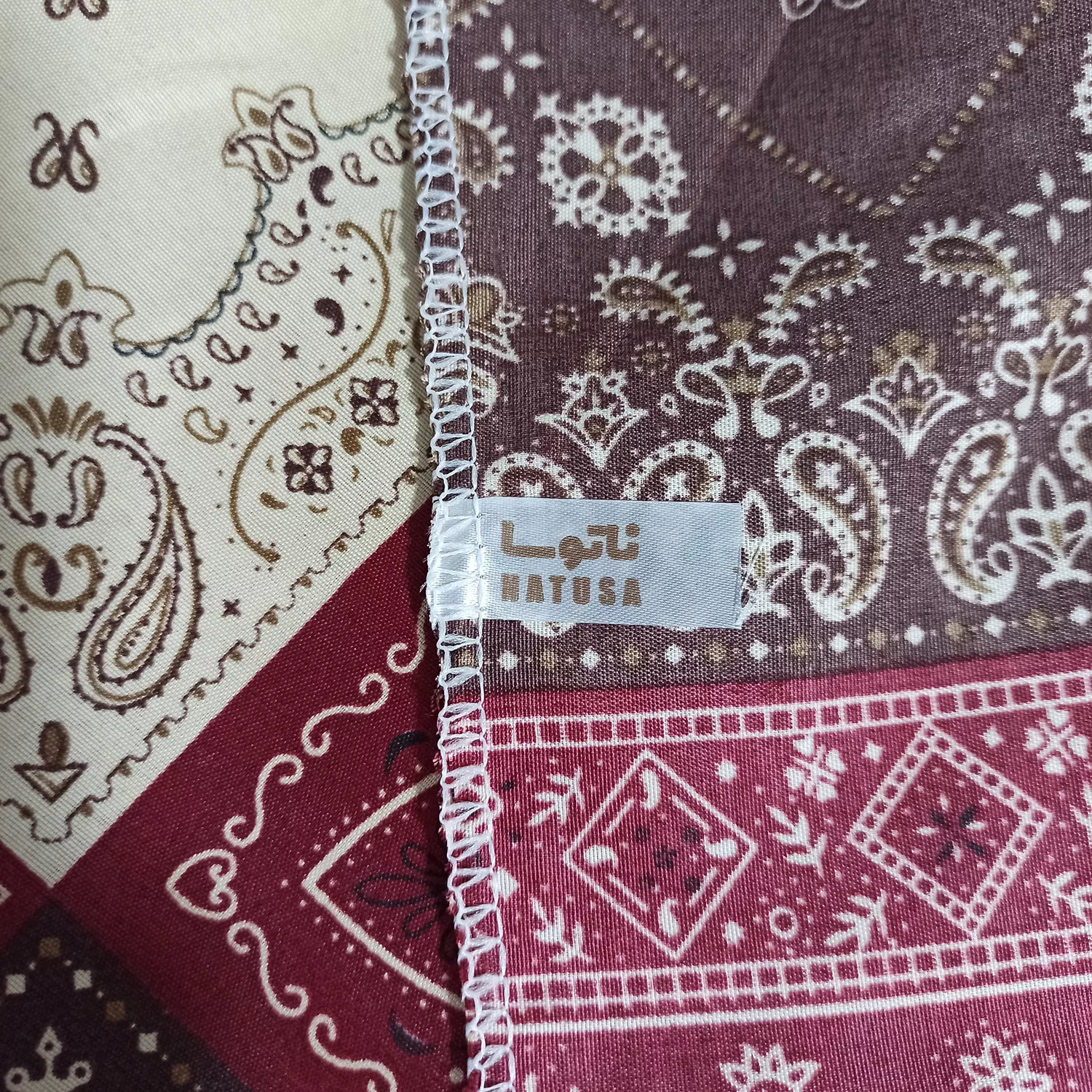 کاور لحاف ناتوسا مدل کلاسیک یک نفره سایز 160x220 سانتی متر