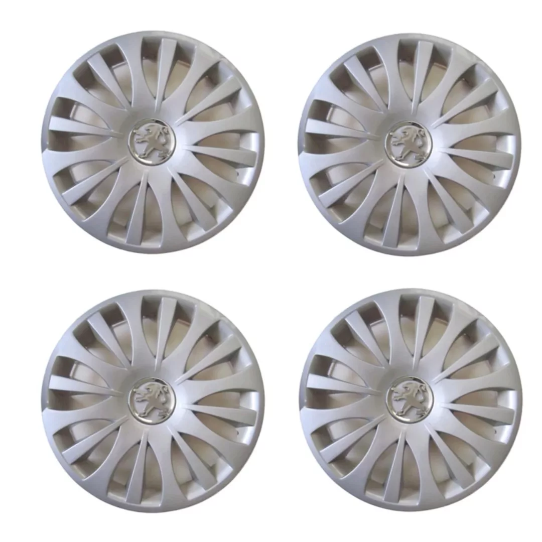 قالپاق خودرو ابویی کد N0105 سایز 14 اینچ مناسب برای پژو 206 مجموعه 4 عددی