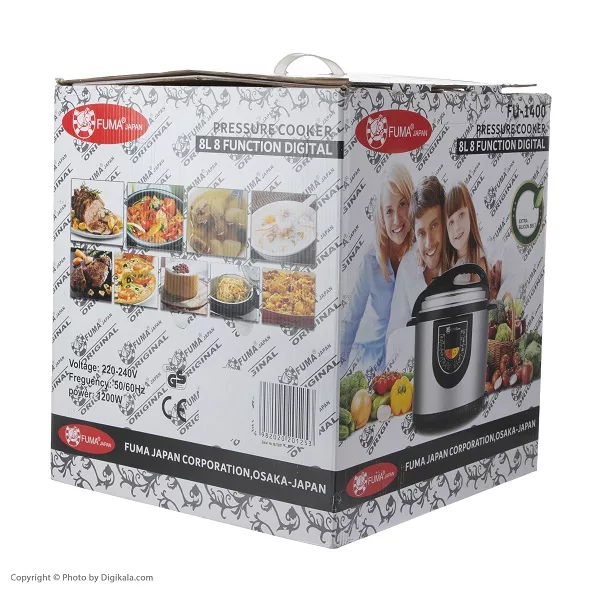 زودپز برقی 8 لیتری فوما مدل FU-1400