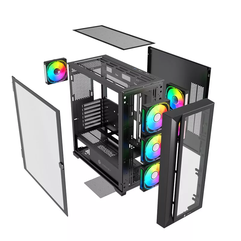 کیس کامپیوتر لاجی کی مدل LK-C476B