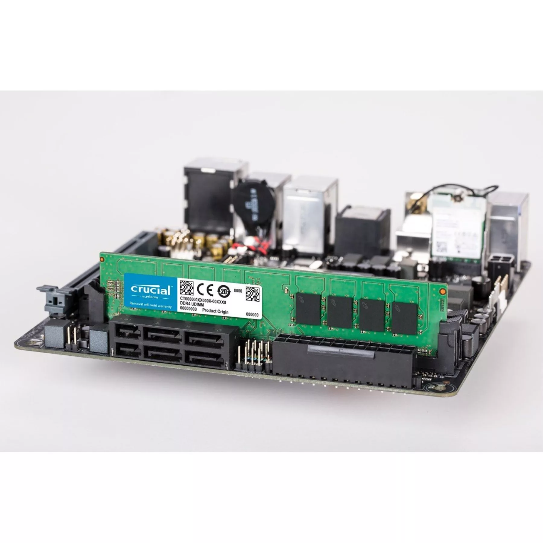 رم دسکتاپ DDR4 تک کاناله 3200 مگاهرتز CL22 کروشیال مدل PC4-25600 ظرفیت 16 گیگابایت