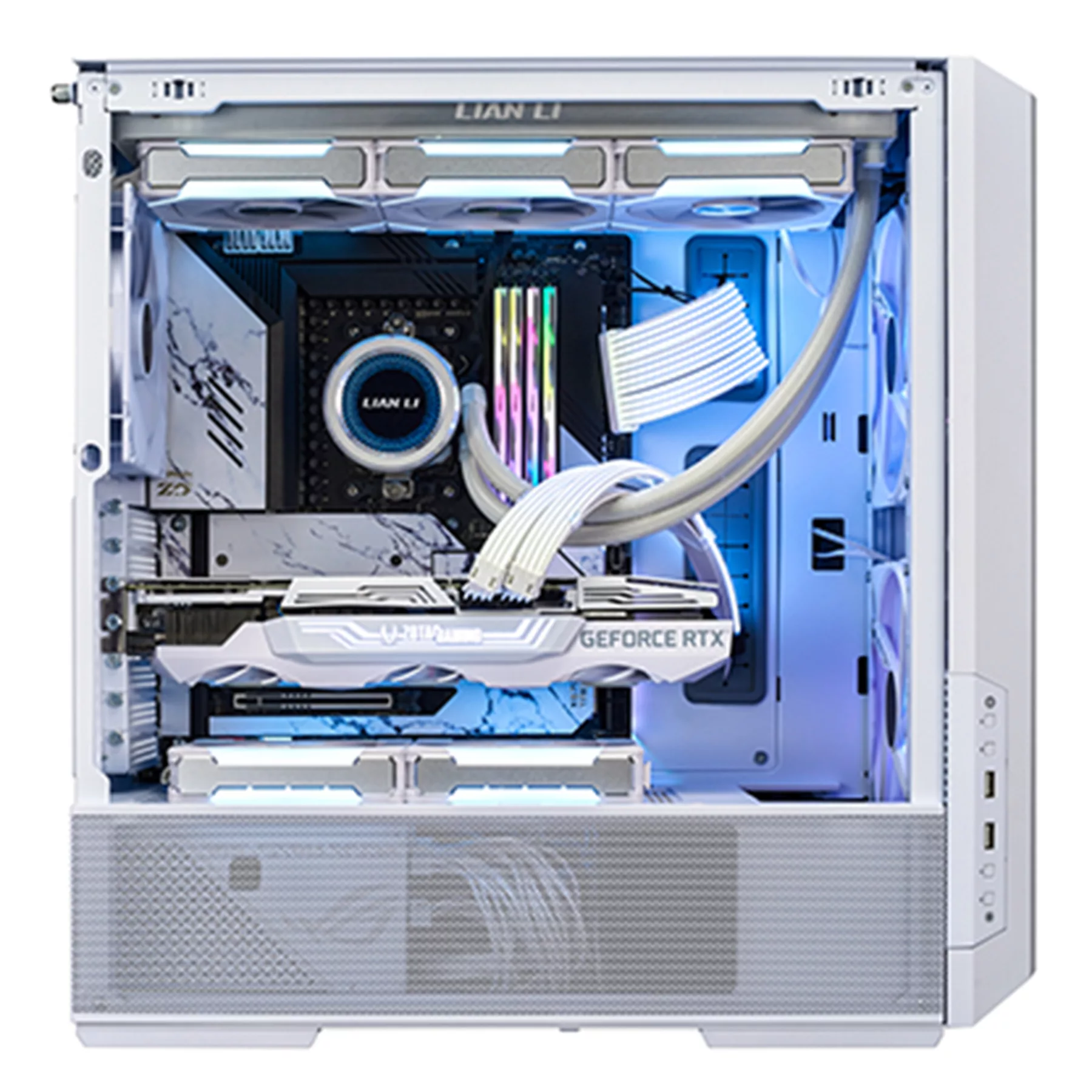 کیس کامپیوتر لیان لی مدل LANCOOL 216 RGB Wh