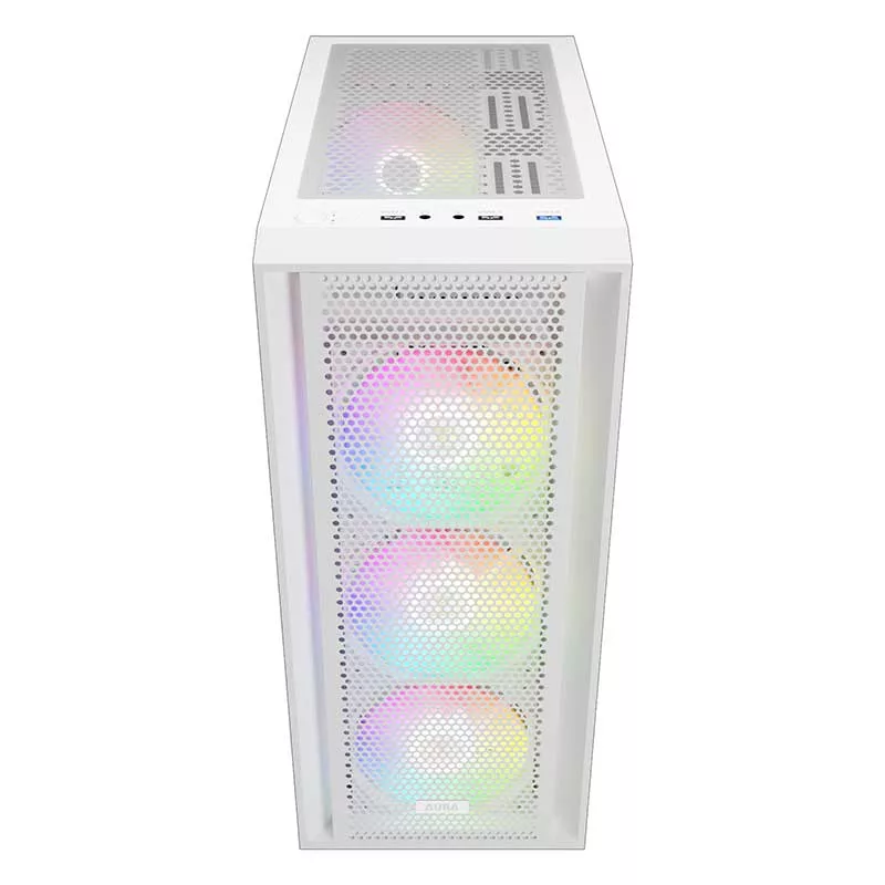 کیس کامپیوتر گیمینگ گیم دیاس مدل AURA GC2 ELITE WH ARGB