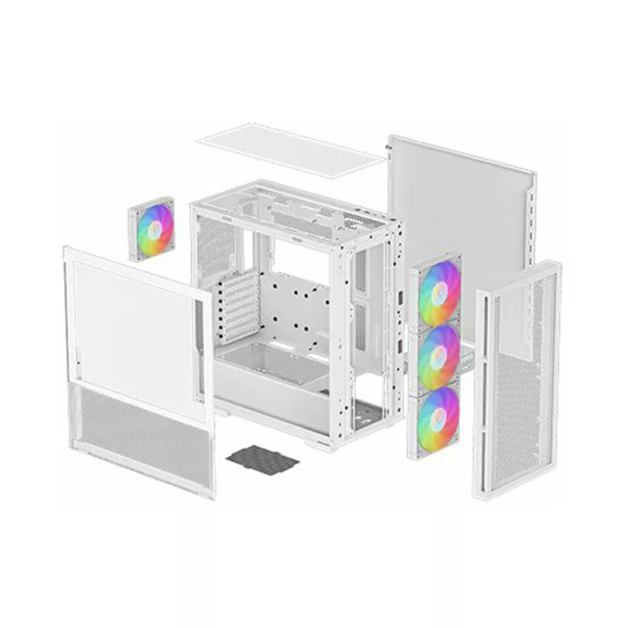 کیس کامپیوتر دیپ کول مدل CH560 WH