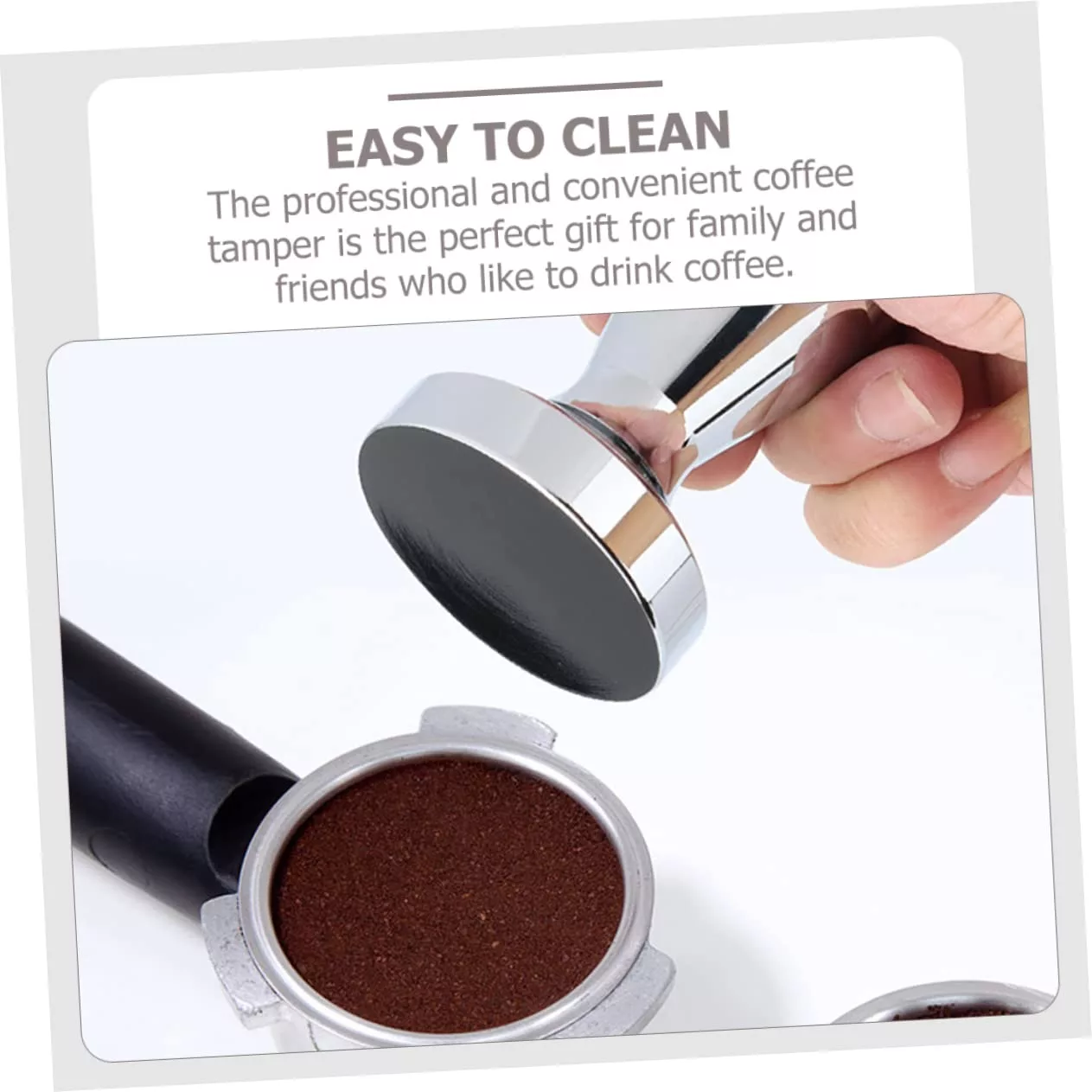 تمپر قهوه مدل کلاسیک 58