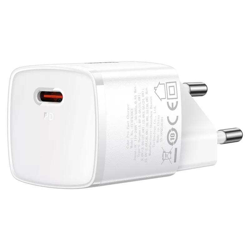 شارژر دیواری 30 وات باسئوس مدل Cube Pro CCXFK30CE