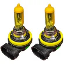 لامپ مه شکن چراغ جلو تک حالته بست یدک مدل Limo.YLW پایه H11 مناسب برای MG 550 بسته ۲ عددی