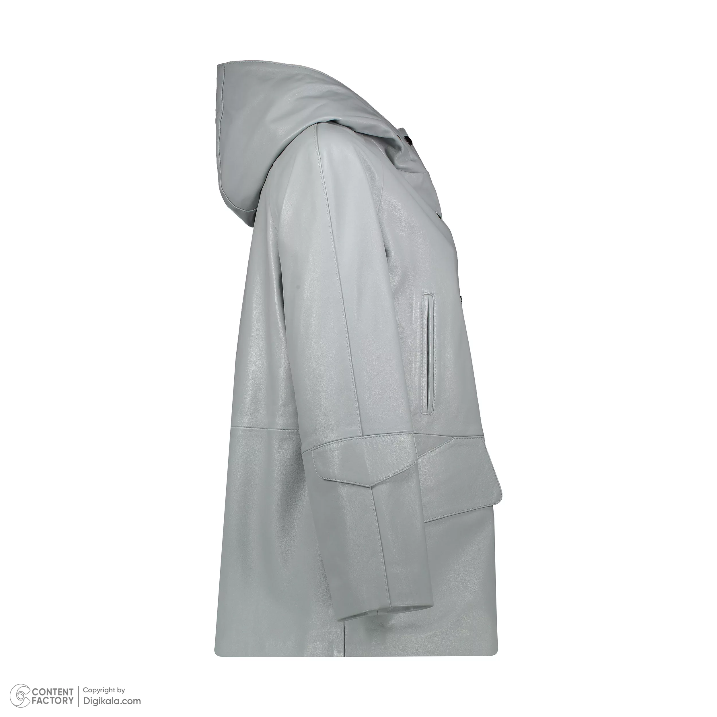 کت چرم زنانه چرم مشهد مدل b0479-093